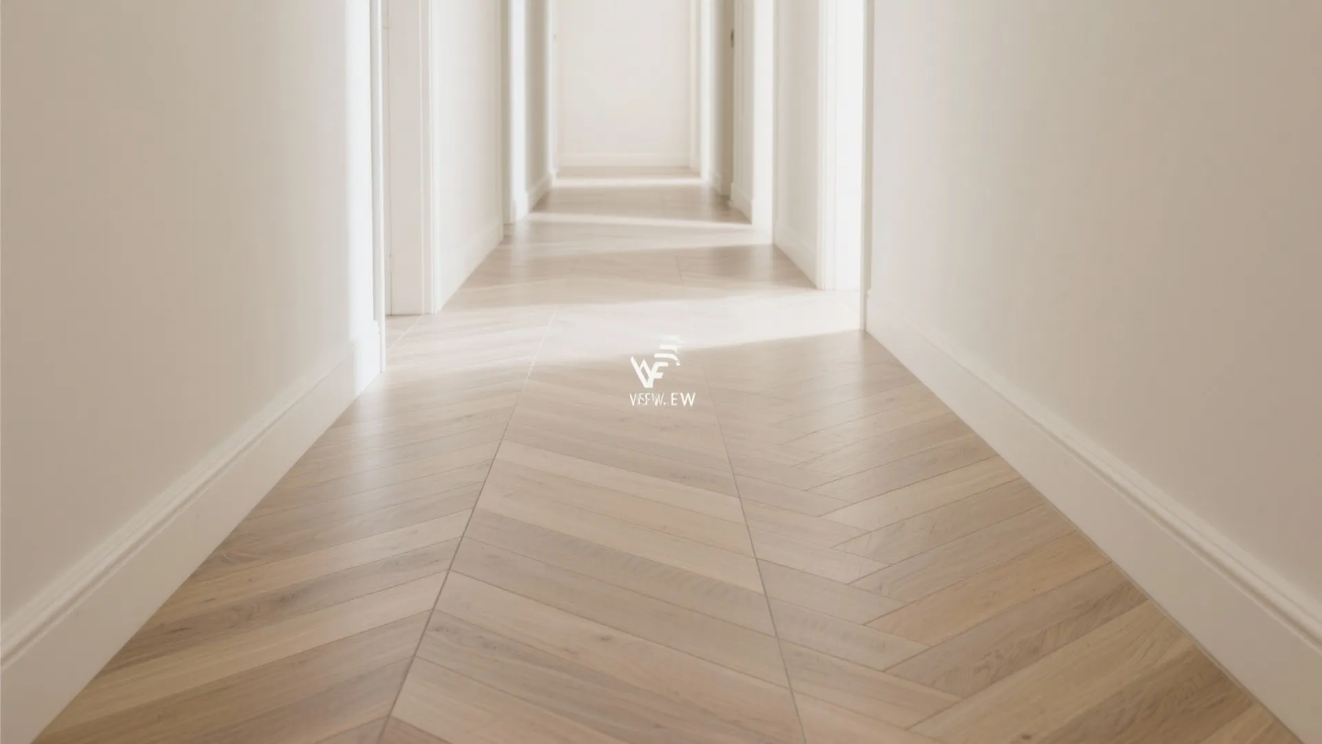 Herringbone Light-Play in Narrow Halls