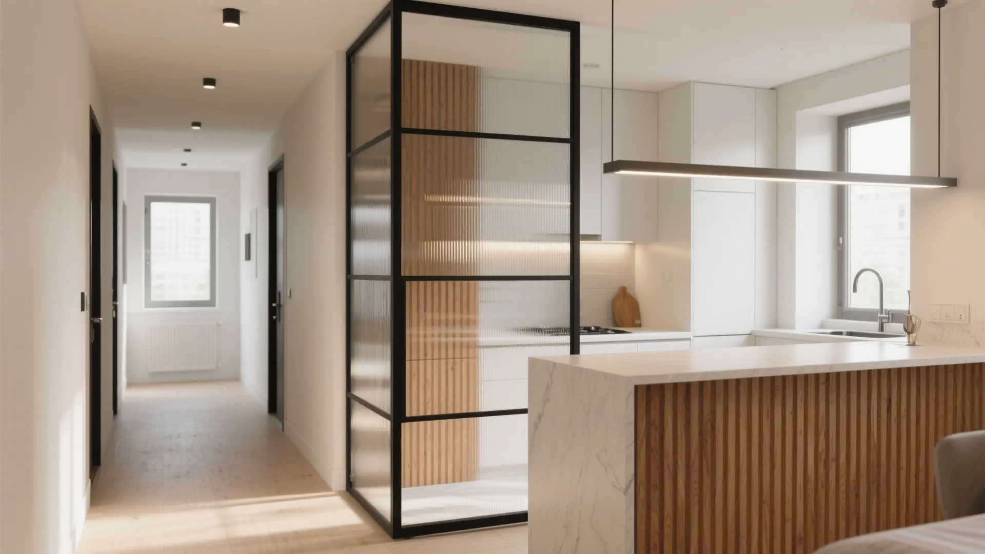Hall and Kitchen Partition Design: 5 Ideas: Smart, stylish ways to separate a small hall and kitchen without losing light or flow