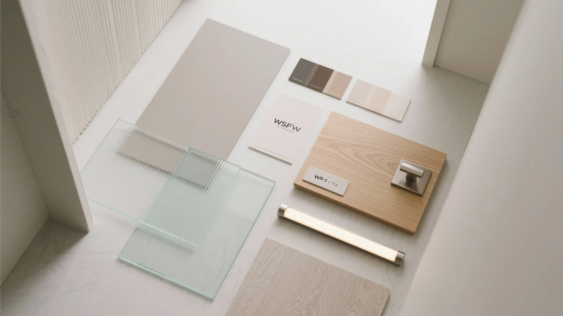 2) Transom glass or clerestory panel for borrowed light