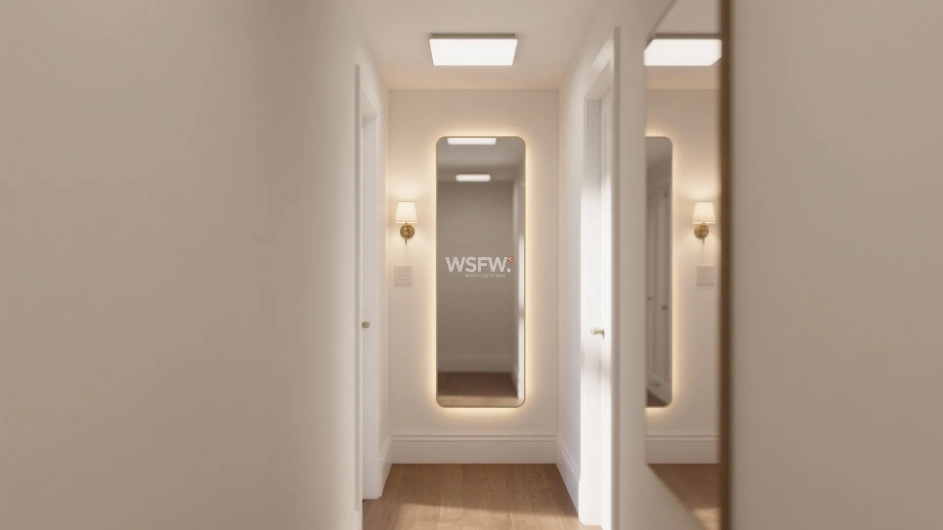 Light, mirrors, and a clean palette