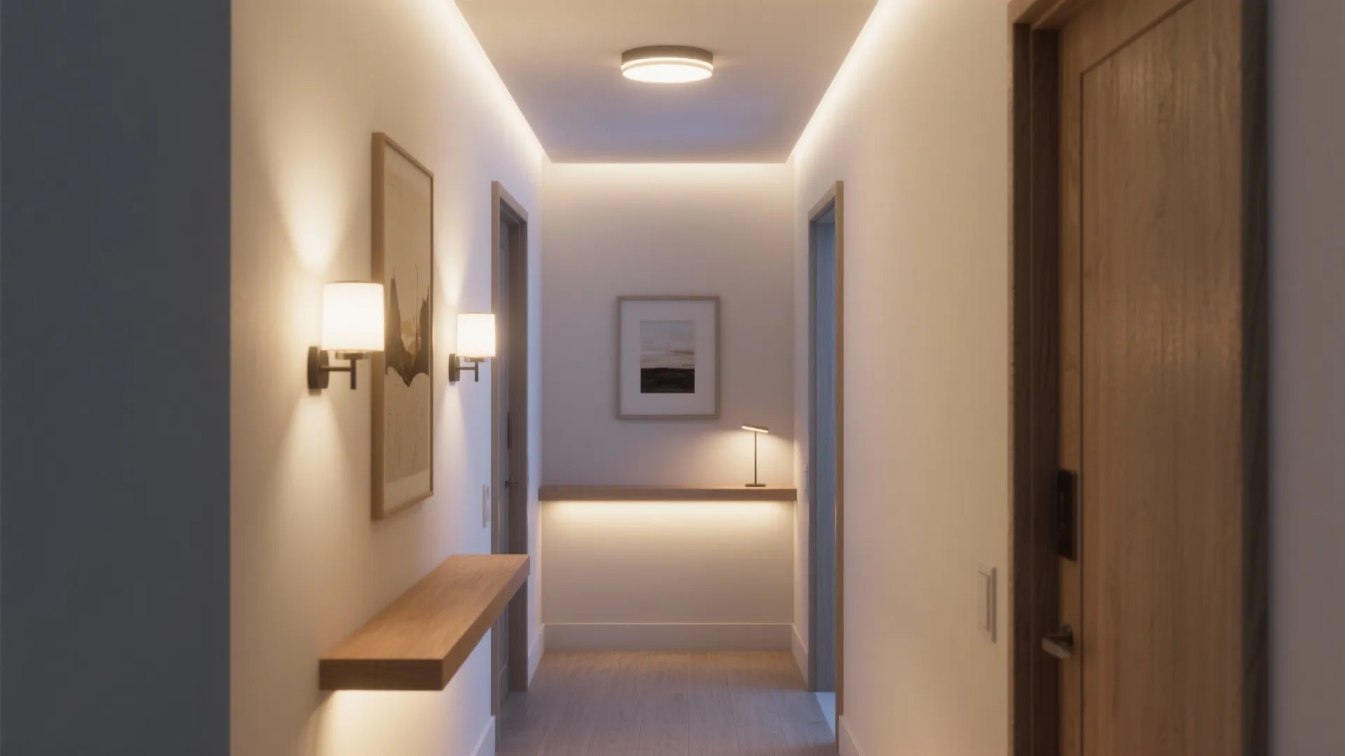 Layered Lighting for Comfortable, Safe Movement