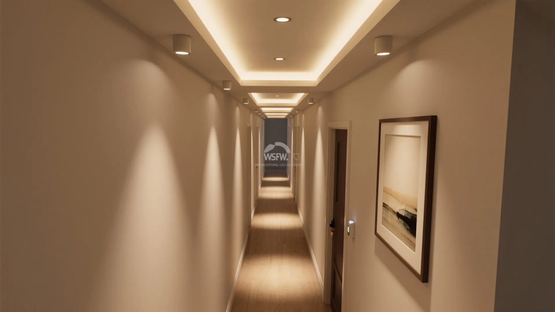 3) Layered, Low-Glare Lighting: Downlights, Wall Washers, and Warm Color Temperature