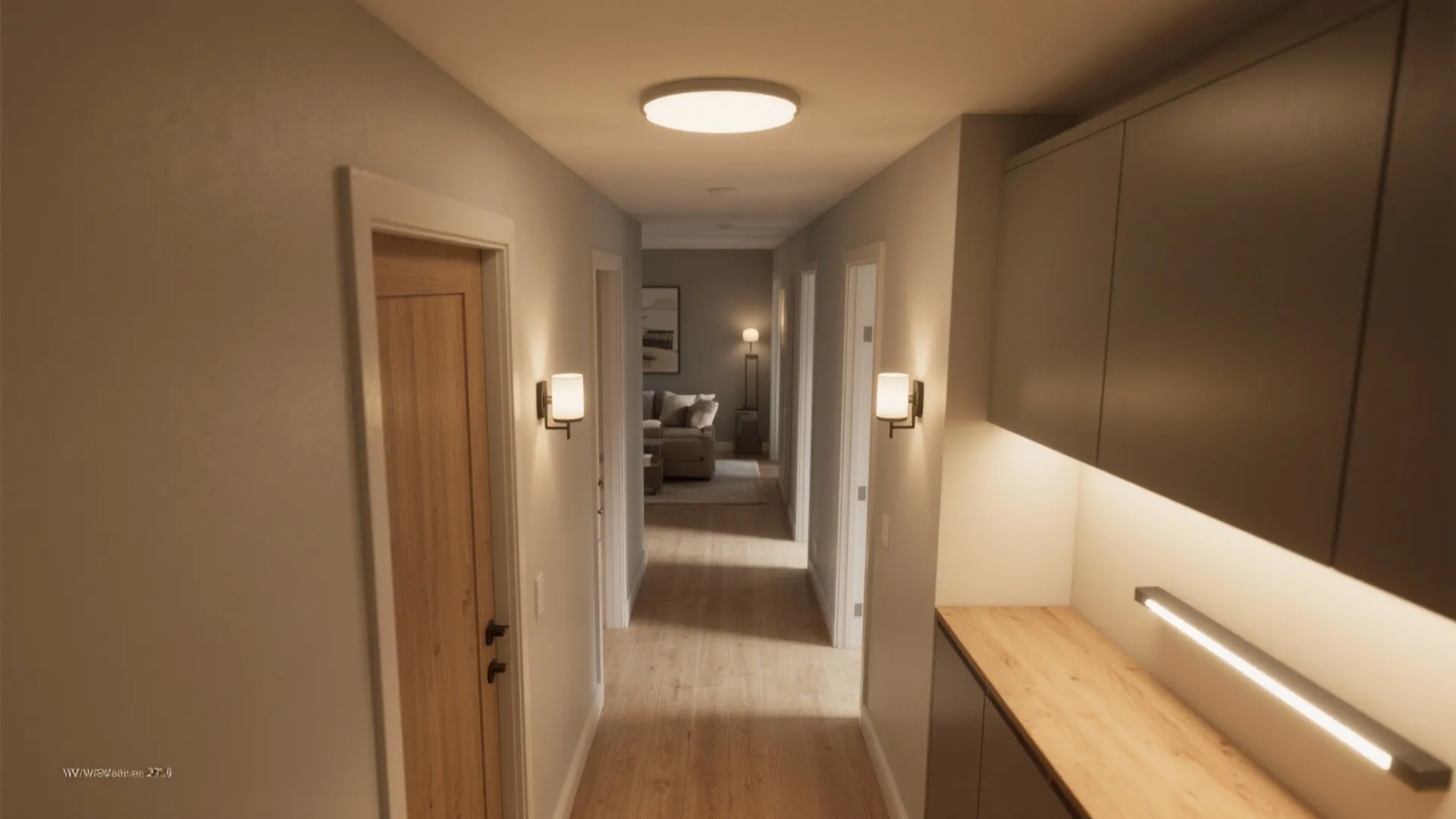 Layered lighting that flatters and guides