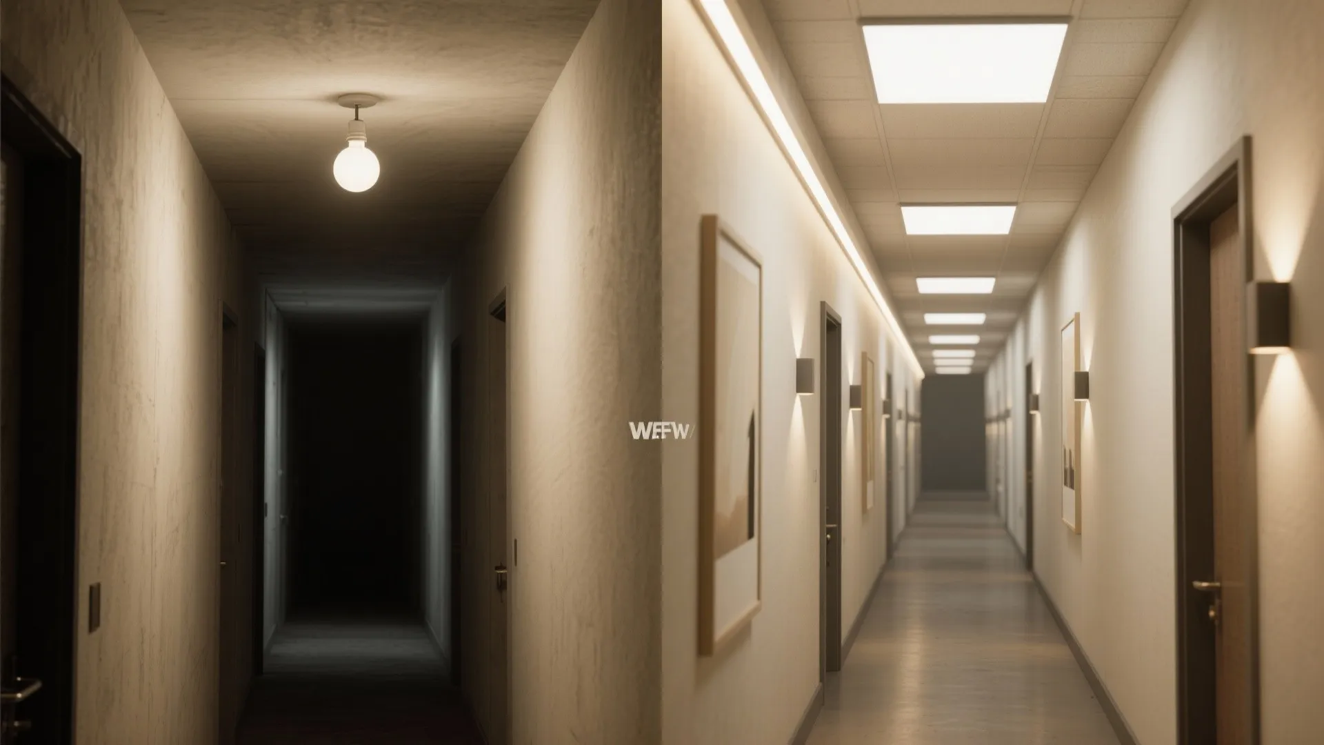 Layered Lighting That Guides the Eye
