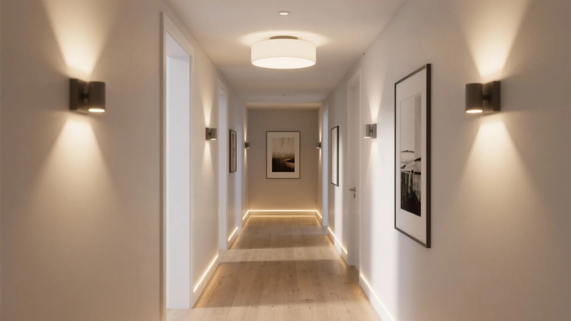 Hall light design: 5 ideas that transform small spaces: I’m sharing 5 hall light design inspirations—tested in real apartments—to make small corridors feel bigger, brighter, and safer.