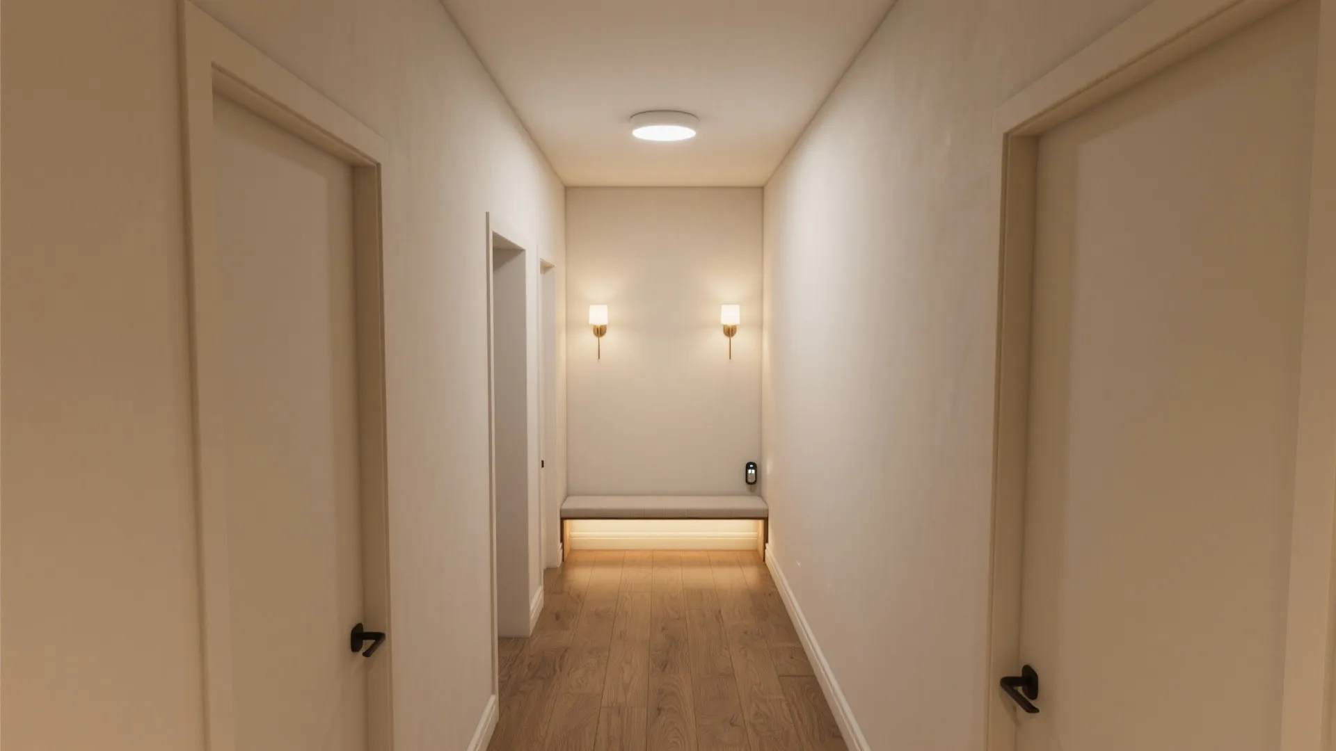 Layered lighting with motion smarts