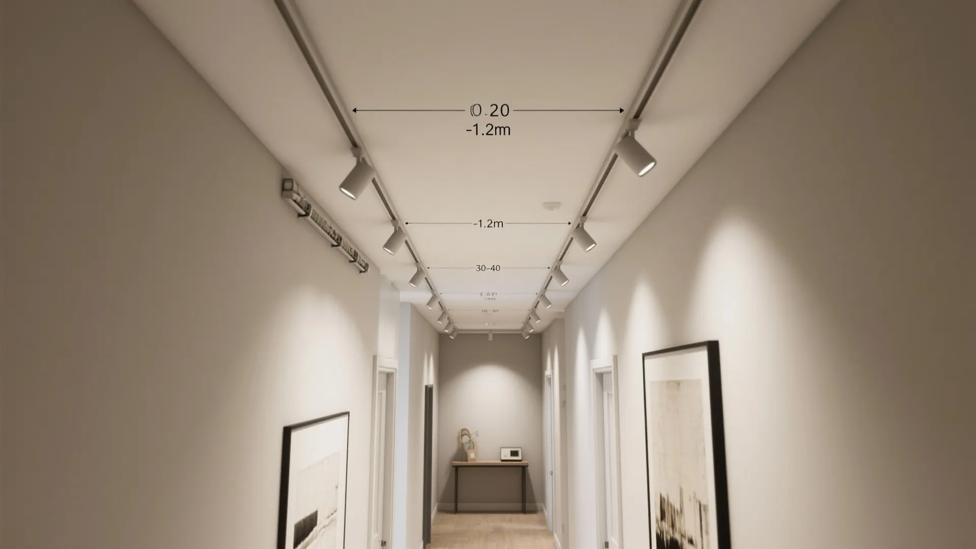 Micro-Spot Downlights + Accent Track