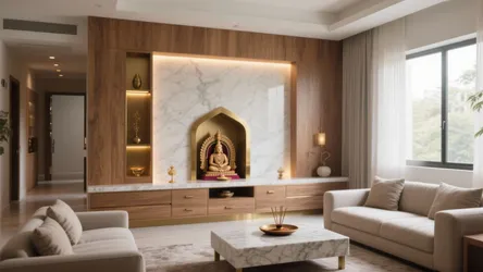 5 Mandir in Hall Design Ideas that Elevate Small Spaces