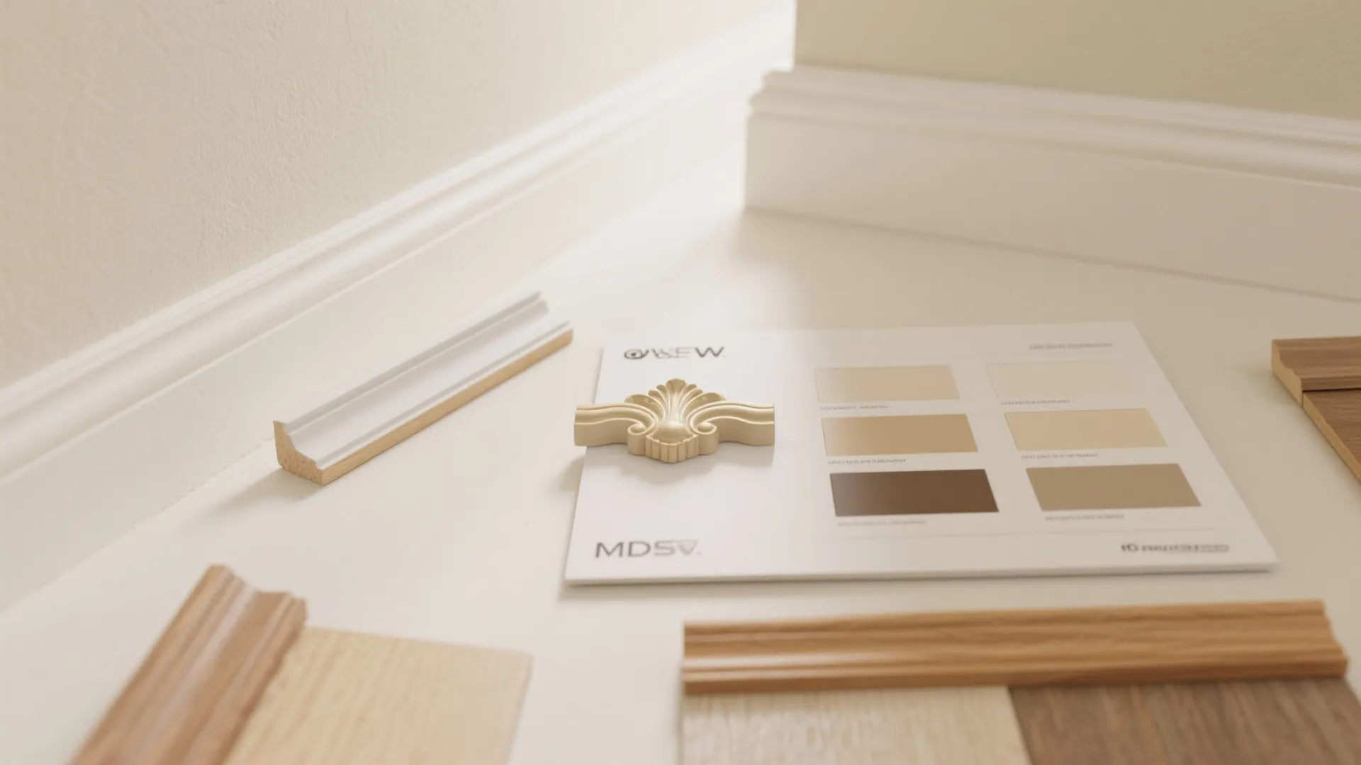 5) Crown Molding and Light-Wash Ceilings for Height Illusion