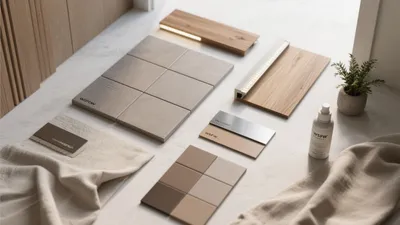 Neutral Material Palette for Modern Interiors
