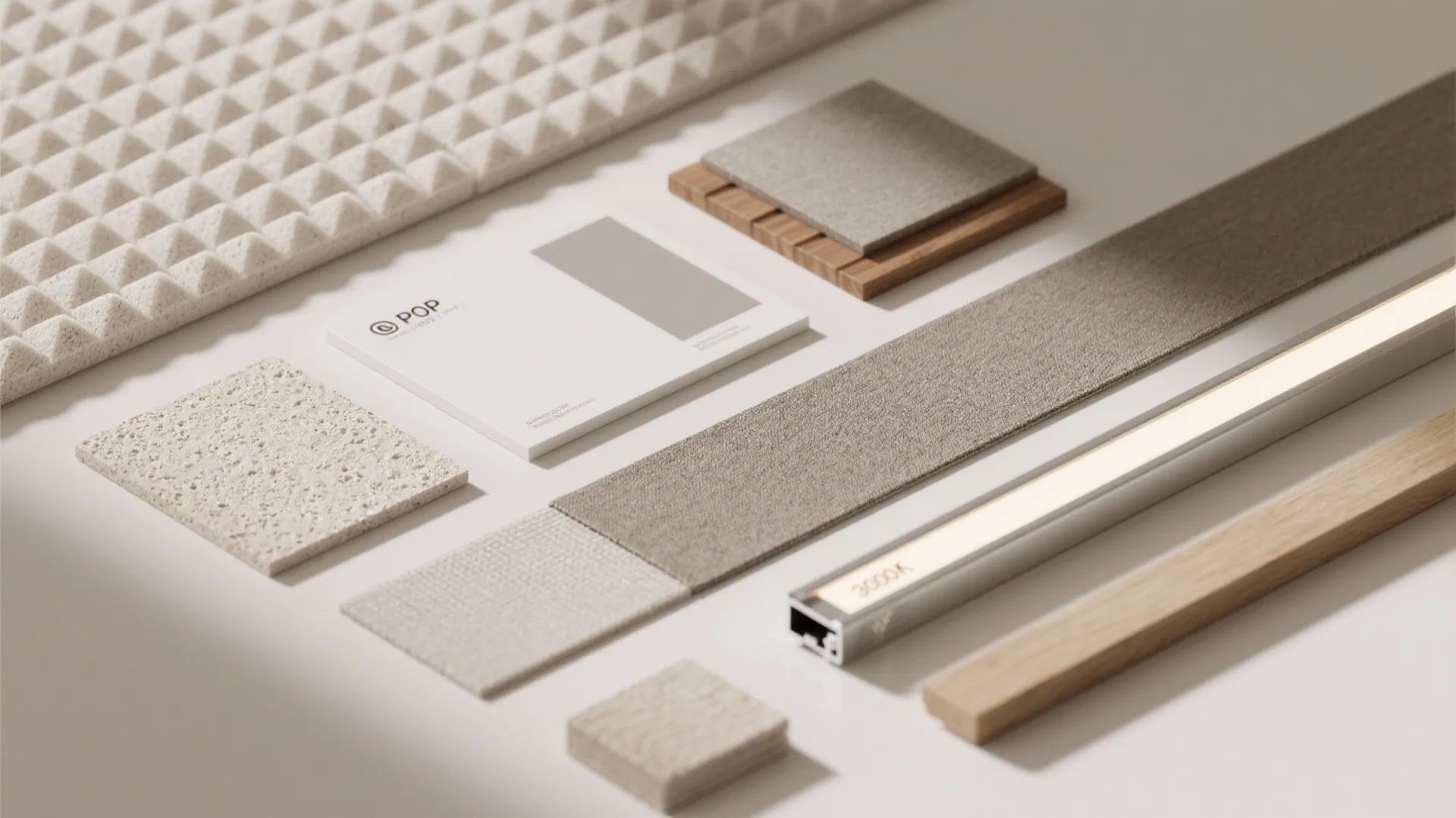 Textured POP Ceiling with Acoustic Comfort