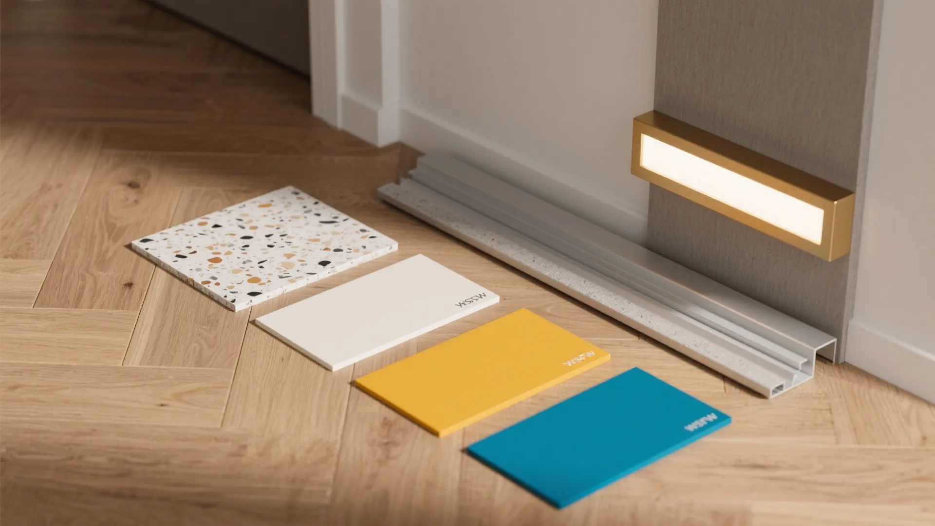 Graphic Wall Panels and Slim Storage