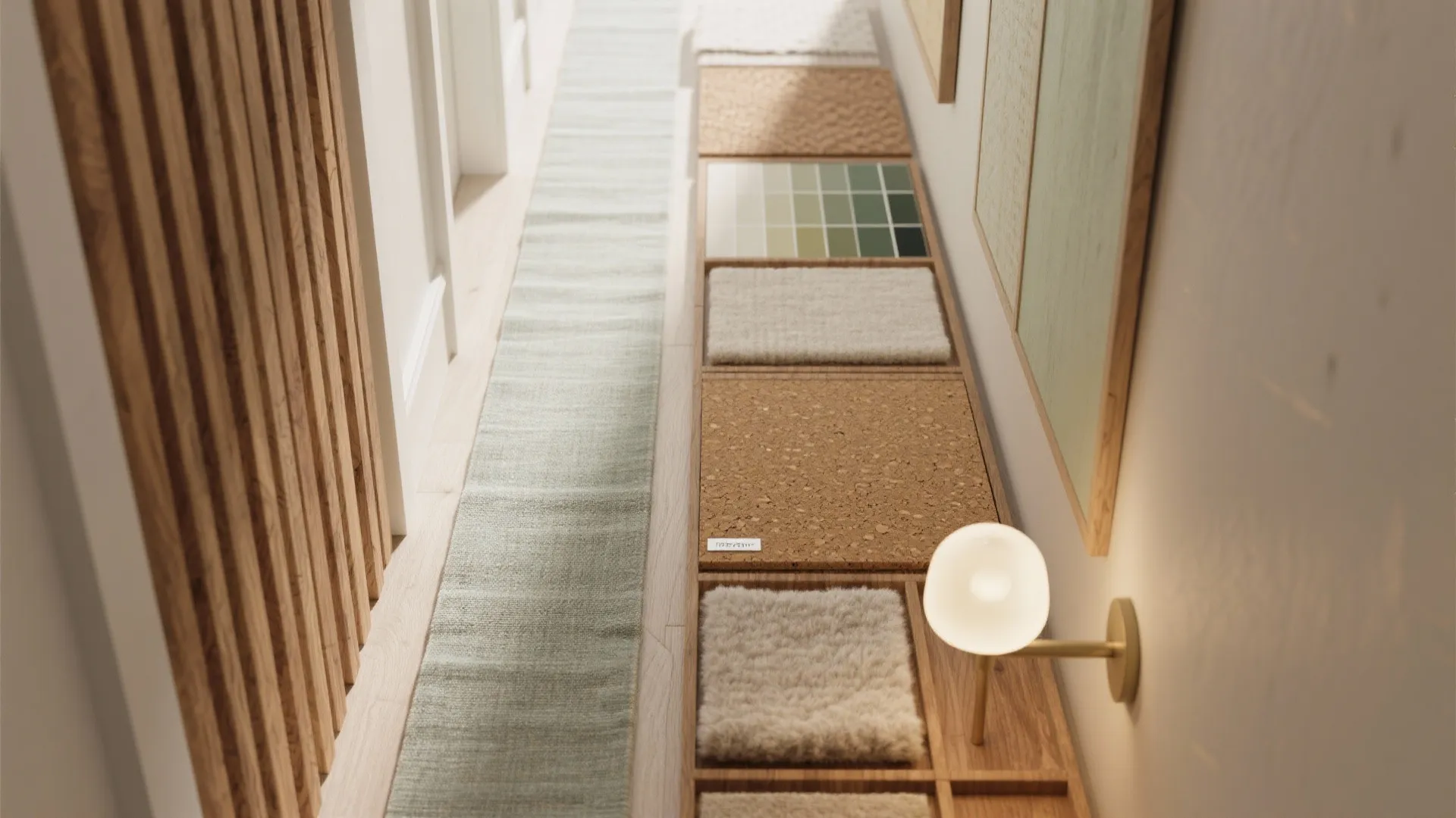 Warm Natural Materials And Calm Color Blocking