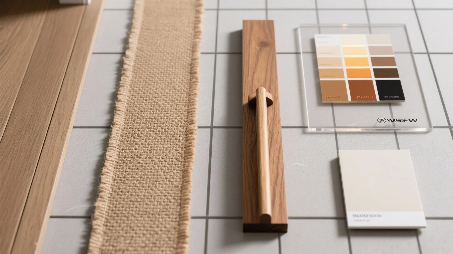 Warm Materials Underfoot and Touch-Points