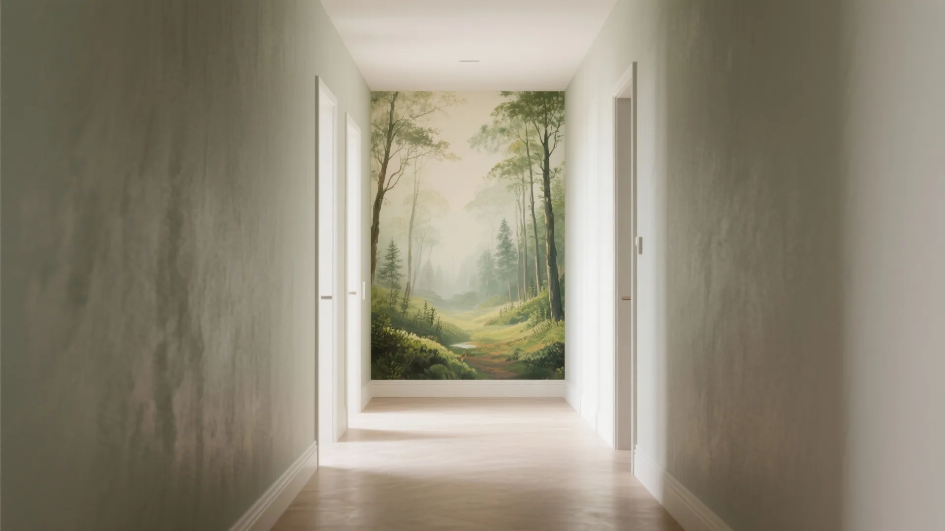 Painterly Murals and Stencils