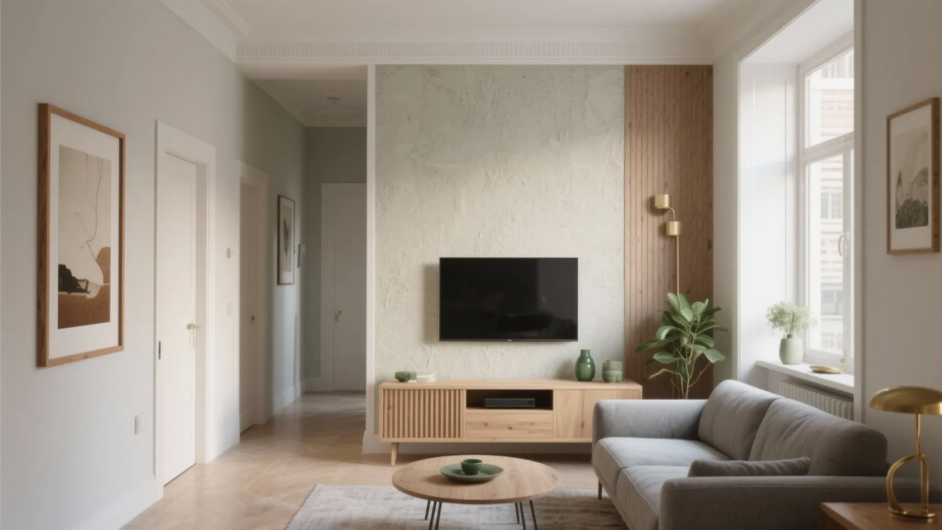 5 Living Room Wall Painting Designs for Hall: A designer’s take on small-hall wall paint ideas that amplify light, space, and personality