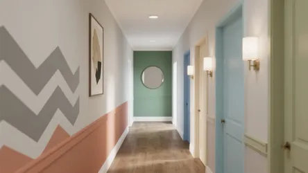 5 paint design ideas for hall wall