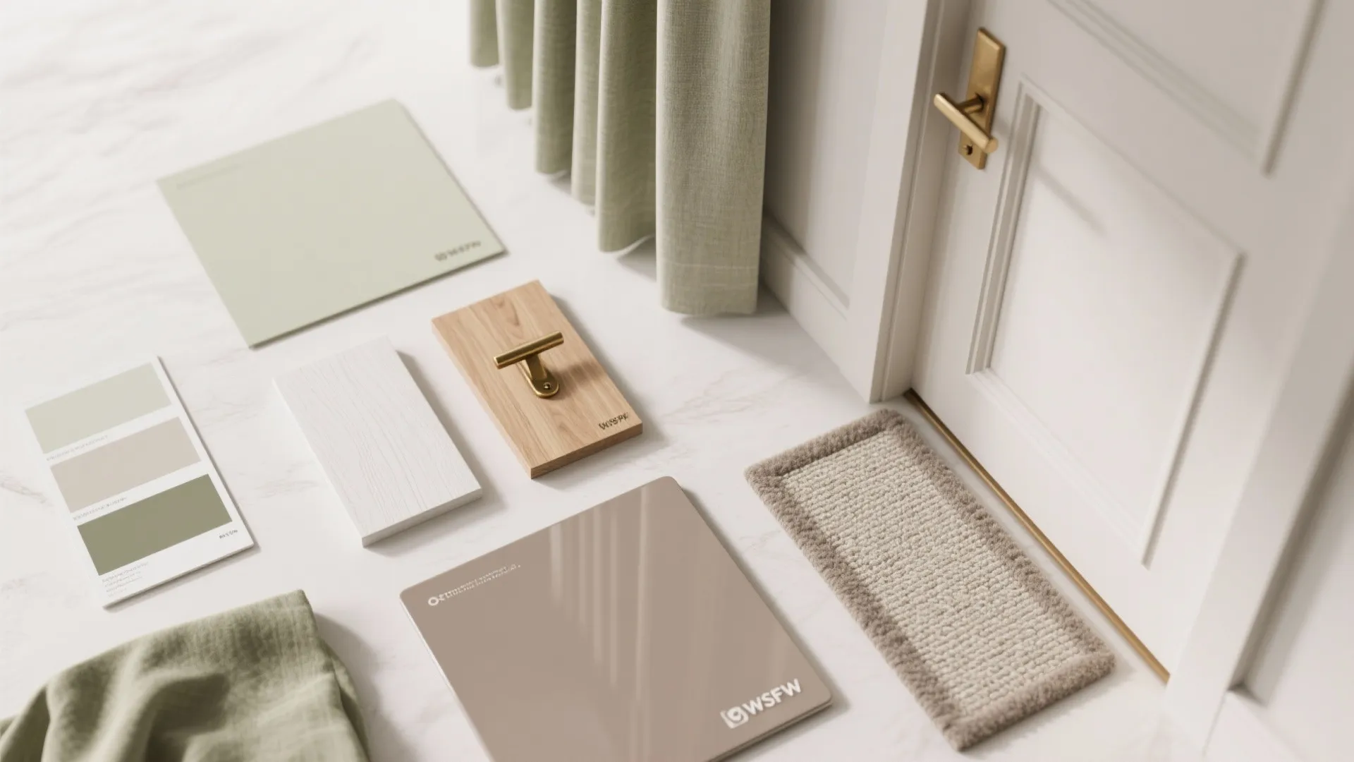 Color, Texture, and Wood to Warm the Welcome