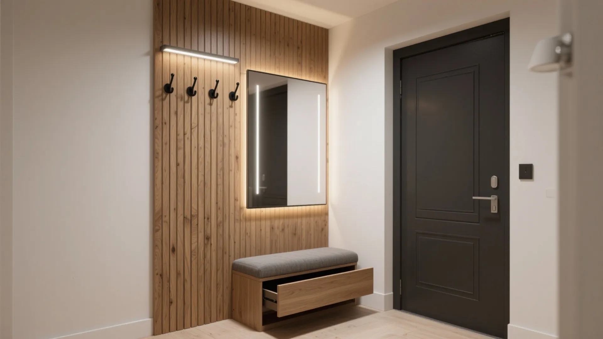 Hall Panel Design Entry Feels Cluttered? 5 Hall Panel Design Fixes