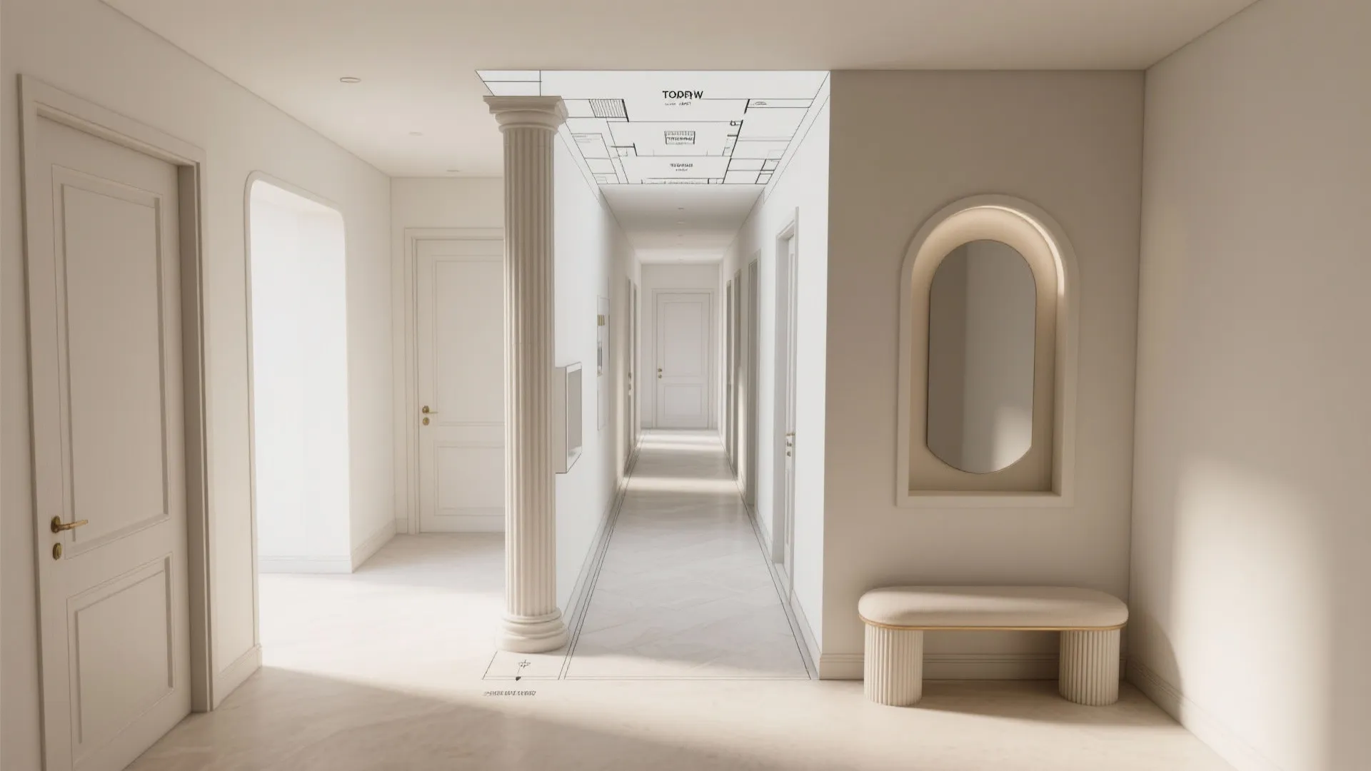 How to Plan Your Hall Pillar Design