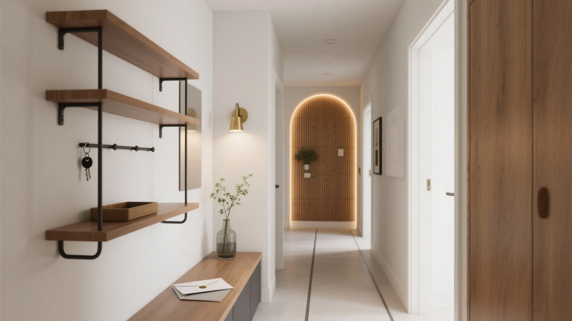 5 Shelf Designs for Hall: Small Space, Big Impact