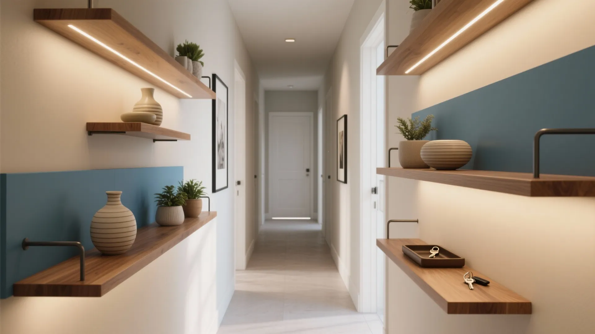 Wall Shelf Designs for Hall: Maximize Space with Style: 1 Minute to Transform Your Hall: Quick Wall Shelf Ideas You’ll Love