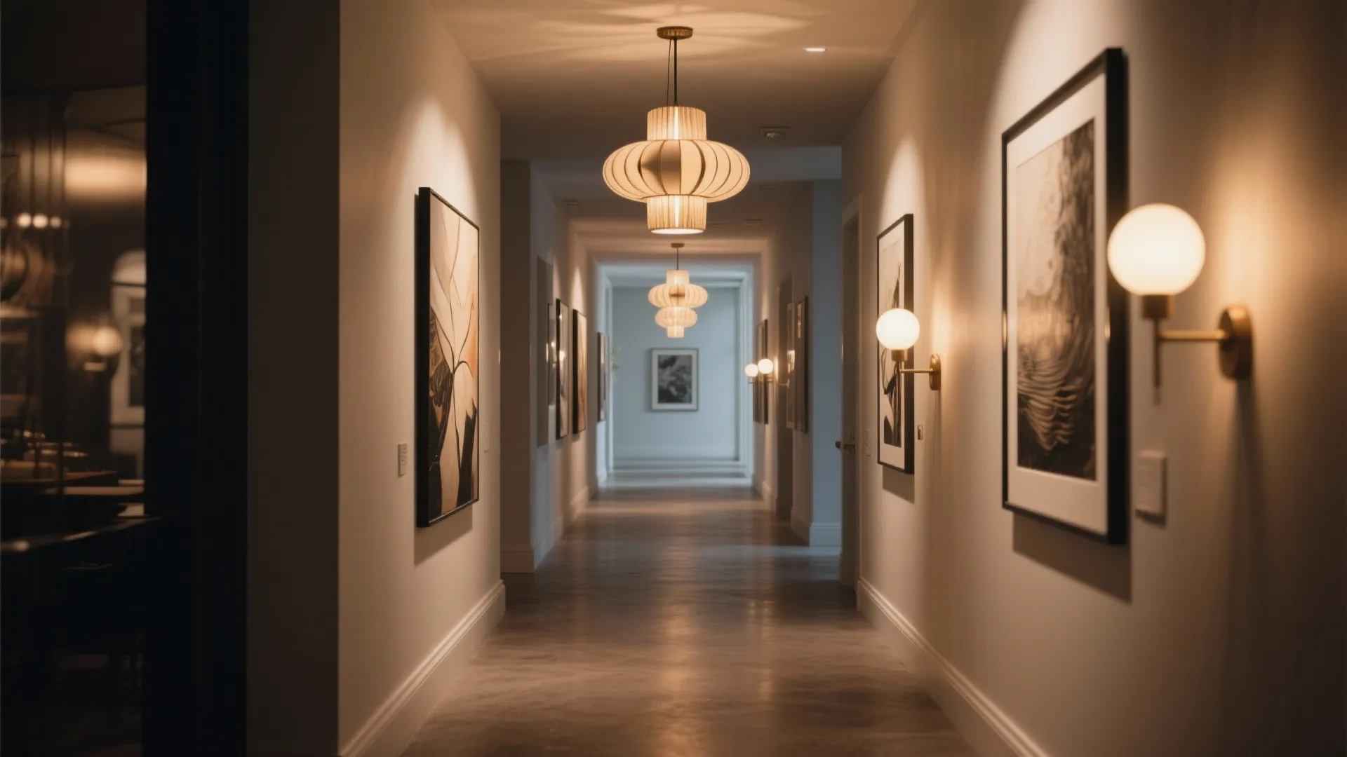 Statement Lighting for Hallways