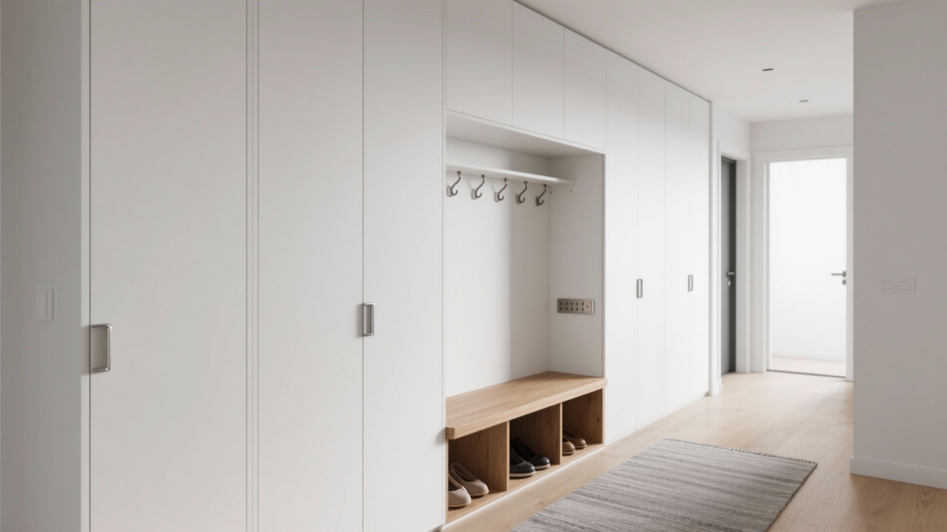 Small Apartment Feels Cramped? Try Open Hall Design Fixes