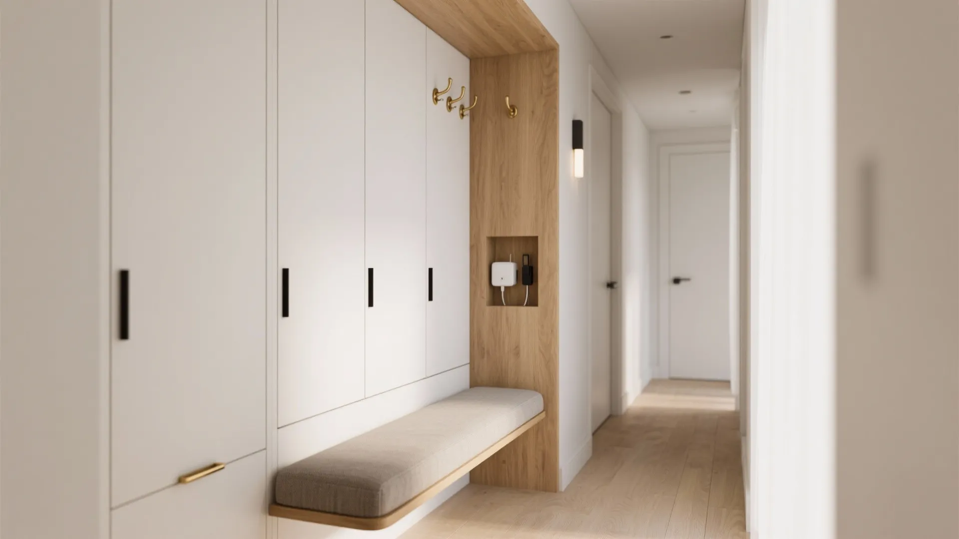 Minimalist Hall Storage That Actually Works