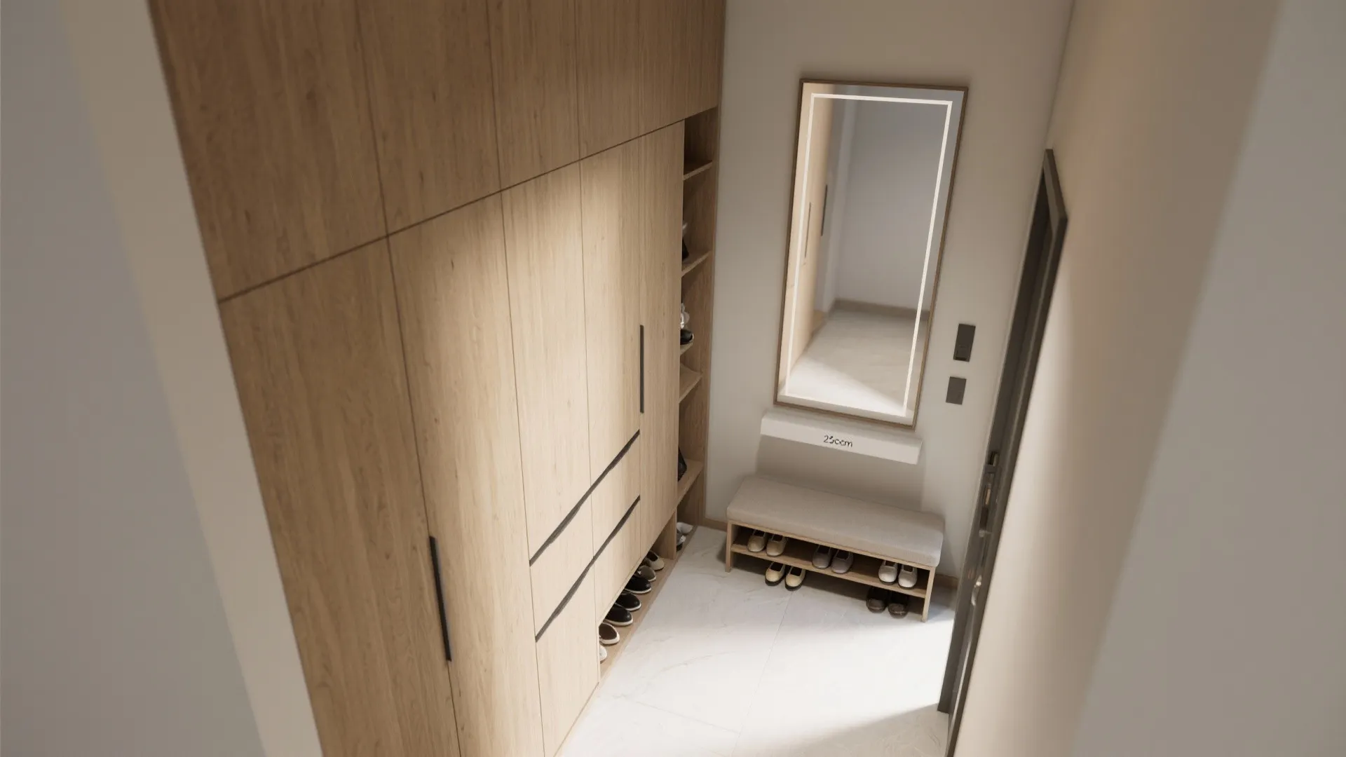 Minimal Storage, Hidden Entry Solutions