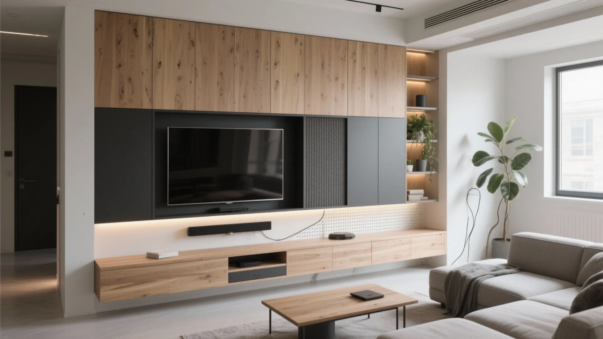 Hall Feels Cluttered? TV Unit Designs for Hall That Add Storage