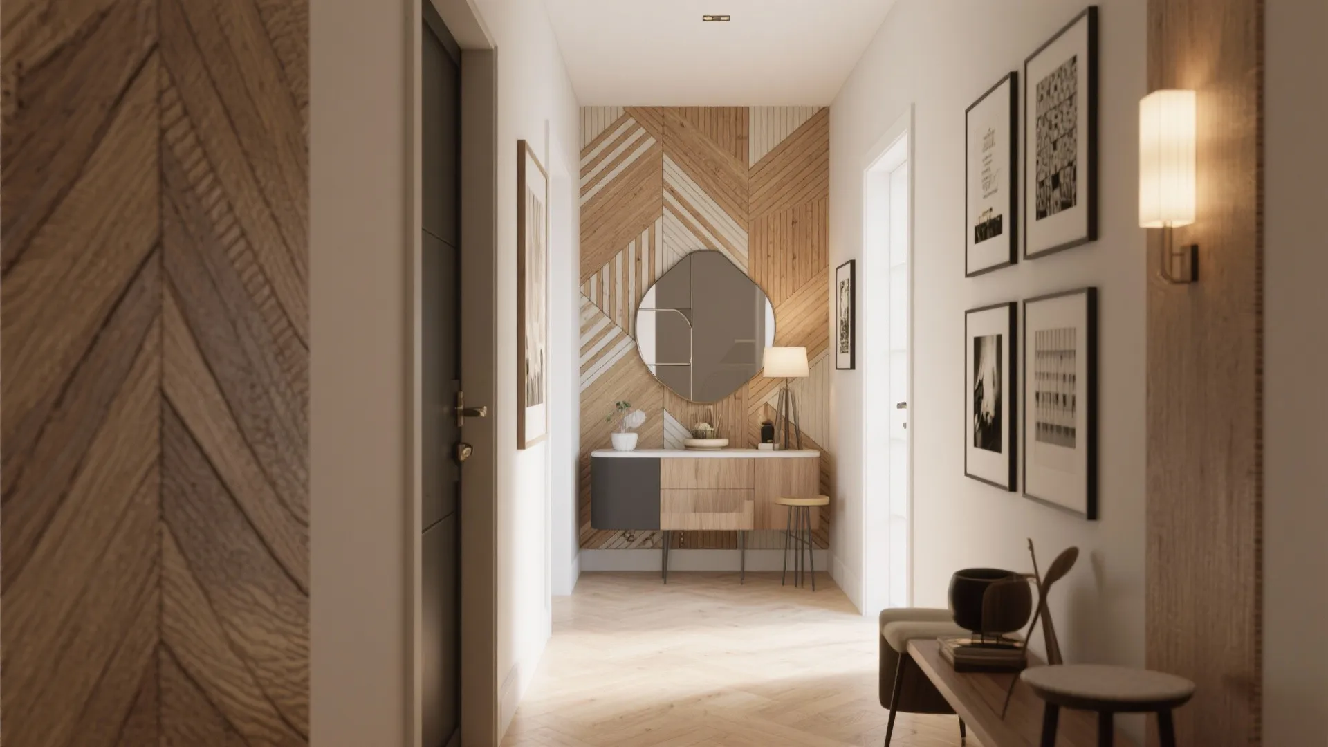 5 Hall Room Wall Design Ideas: Creative inspiration for stylish and functional hall room wall designs