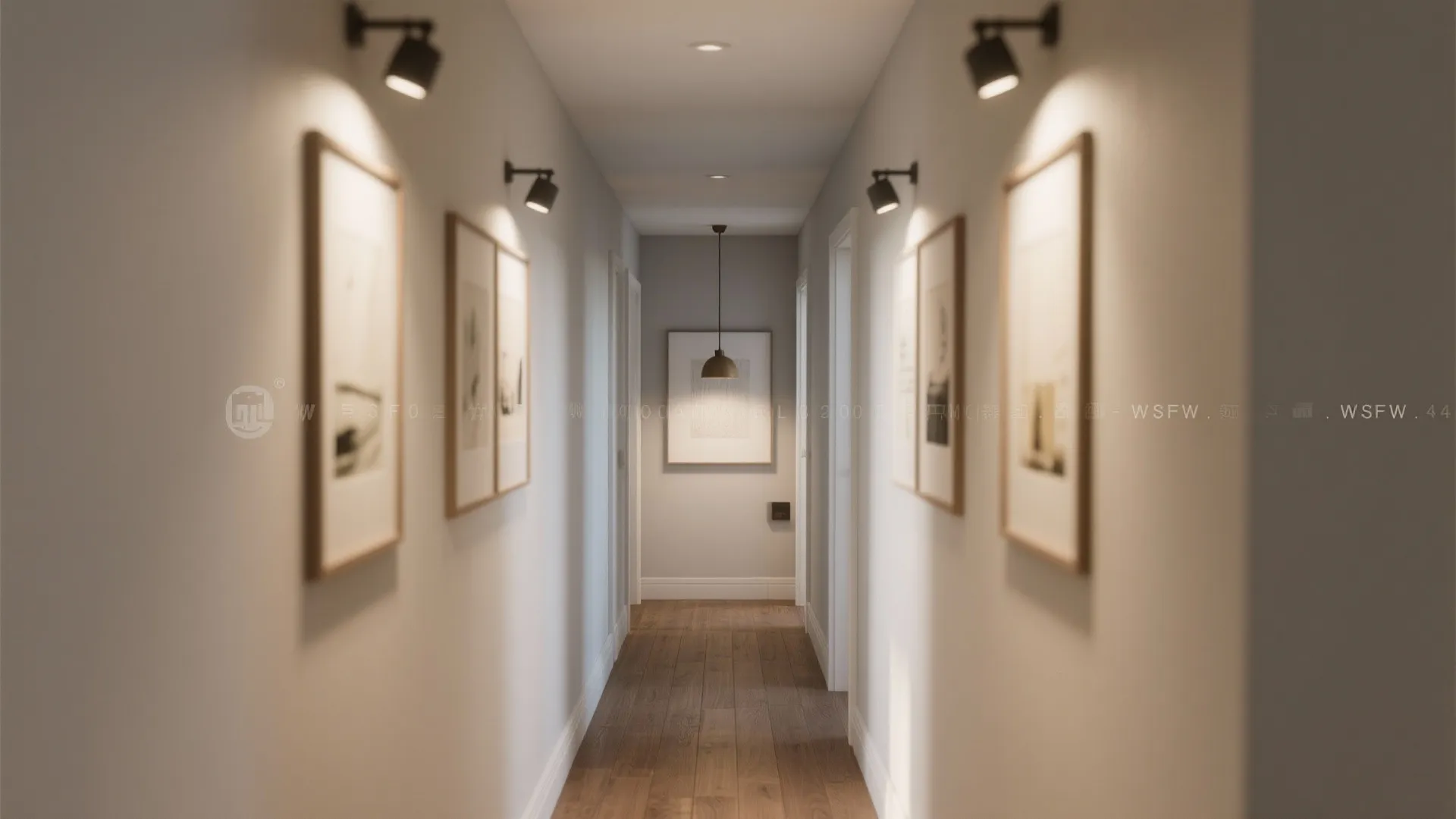 Hallways and Entry Lighting: Wall Washers and Punchy Pendants