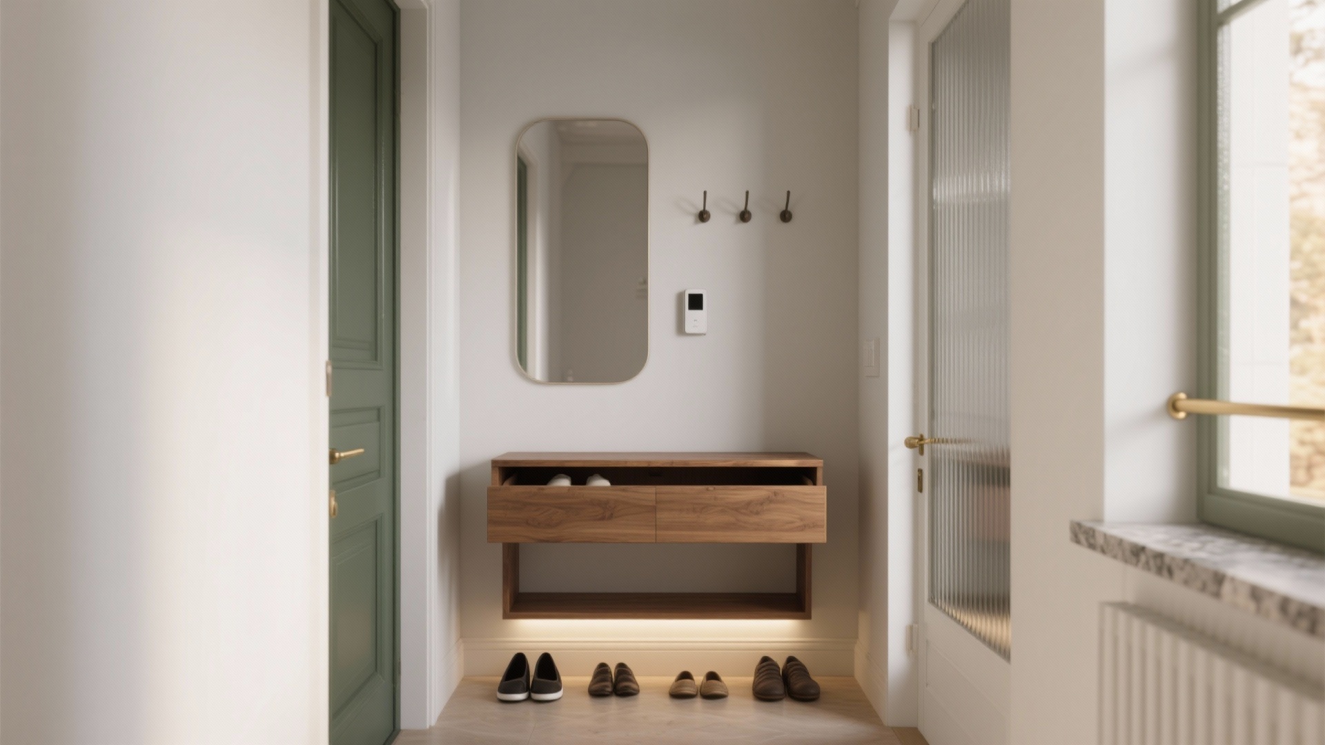 Hallway Too Small? Hall Unit Design Ideas That Add Storage