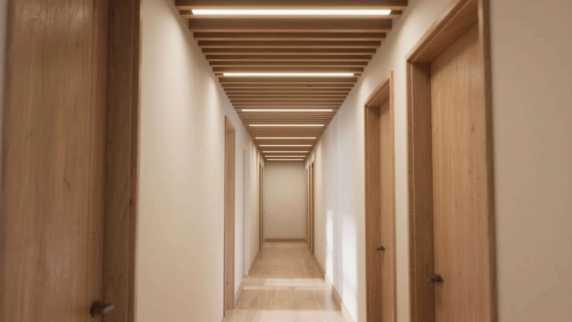 Wood Ceilings, Beams, and Layered Lighting