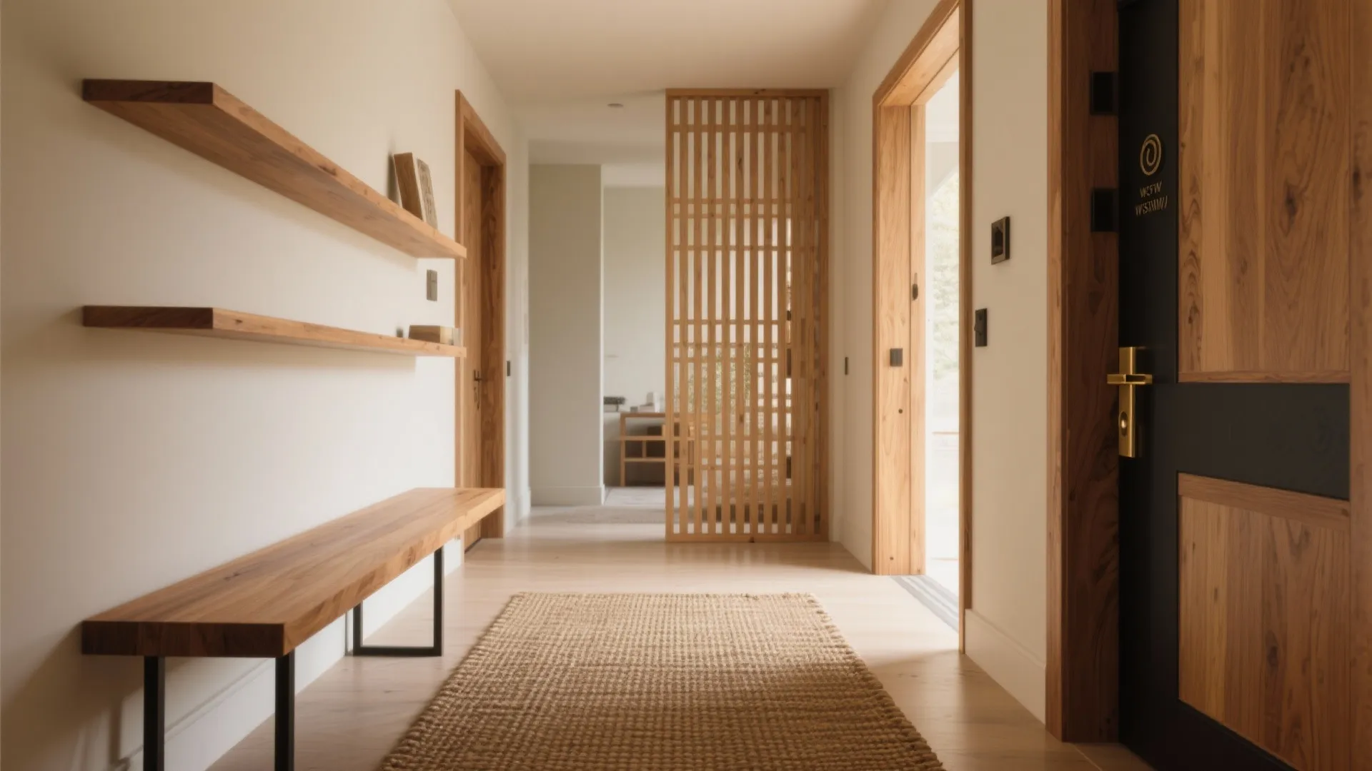 Wood Accents for Warmth and Cohesion