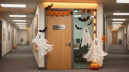 Office Door Halloween Decorating Ideas — 5 Tips