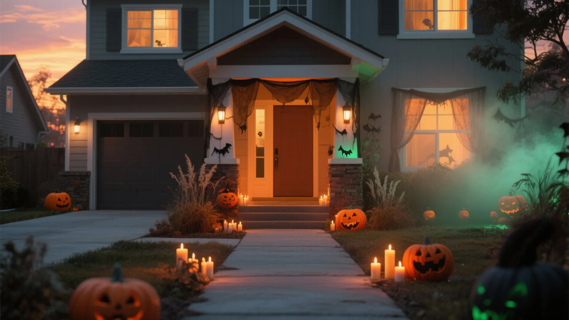 Halloween House DIY: Transform Your Home with Spooky Style: Fast-Track Guide to Creating a Haunted Home in Minutes