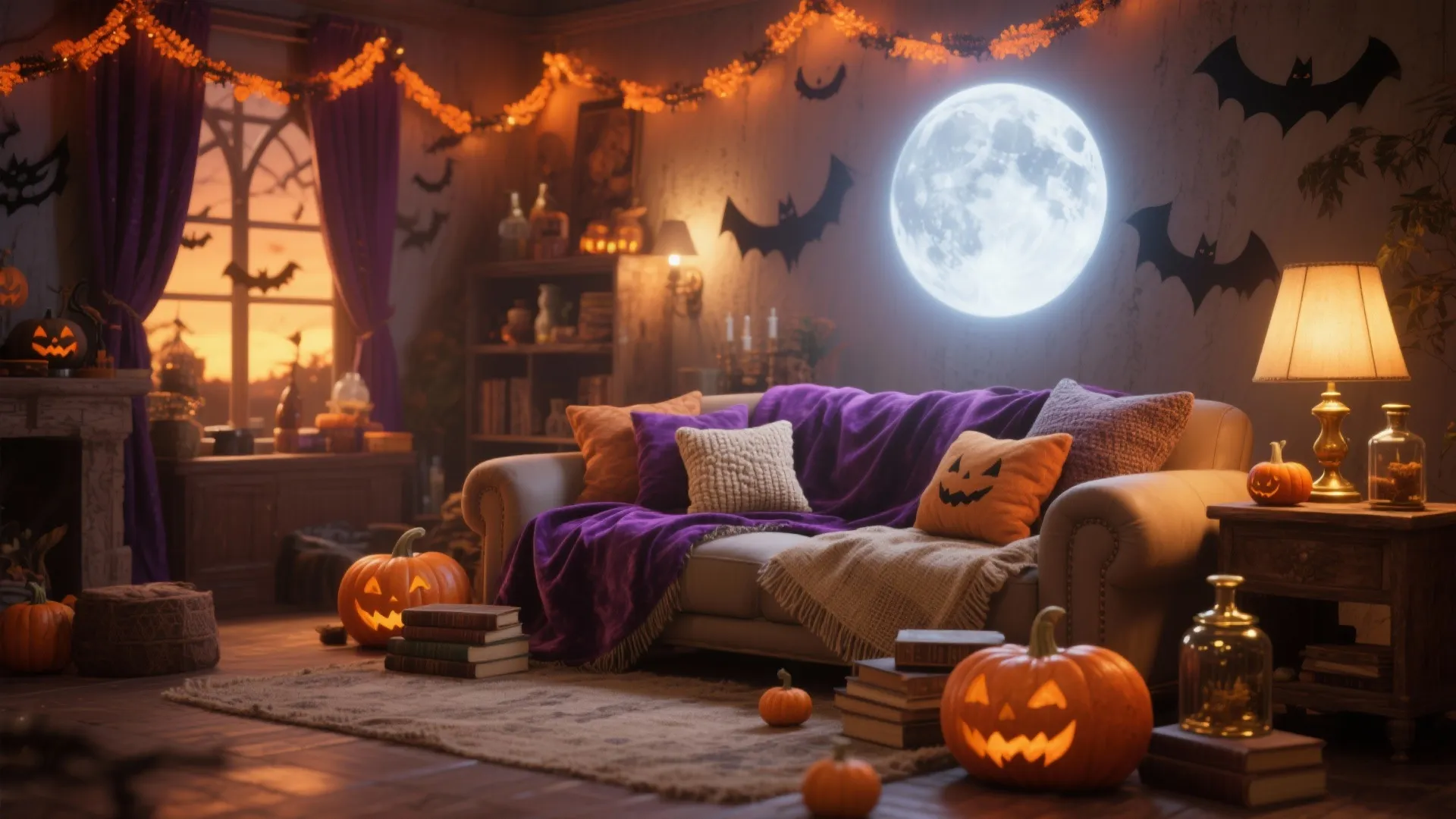 DIY Halloween House: Creative Ideas for Spooky Home Décor: Fast-Track Guide to Transforming Your Home in Just 1 Hour