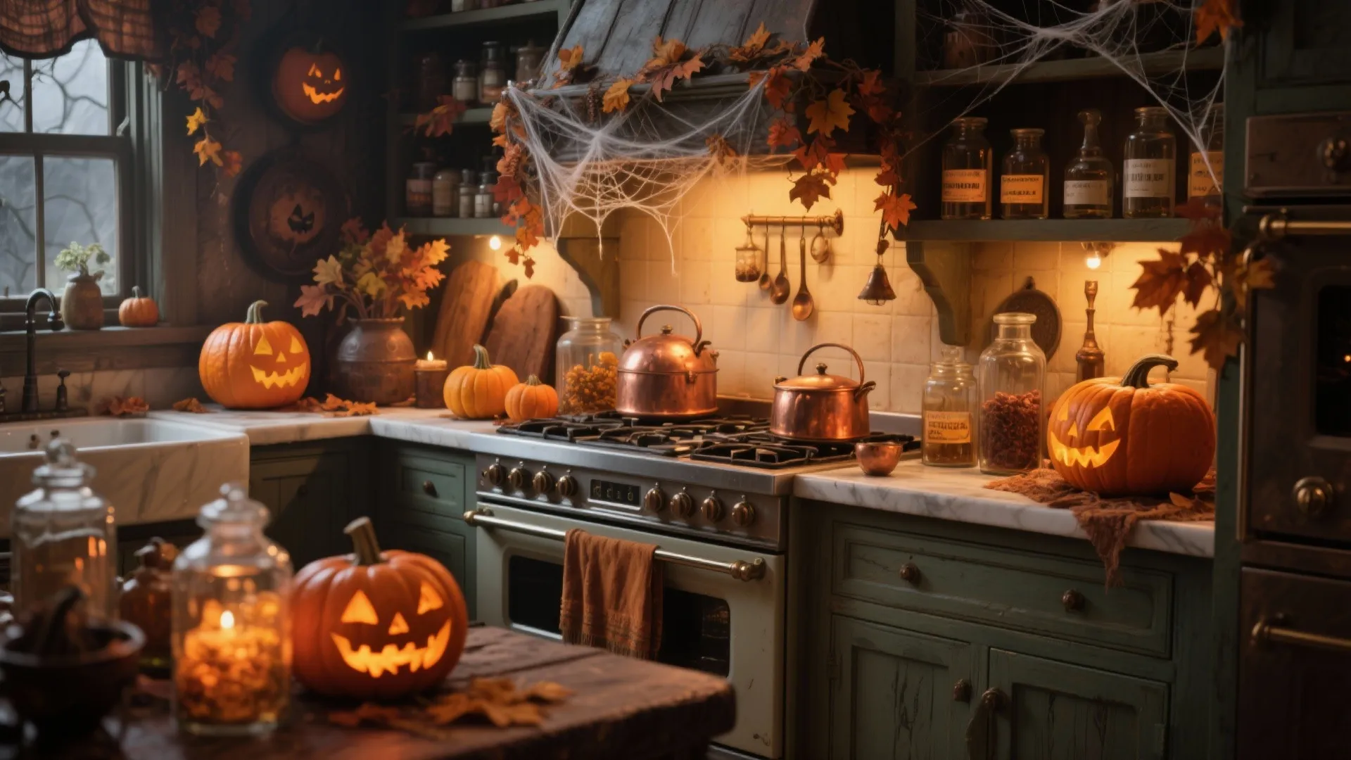 10 Halloween Kitchen Decor Ideas: Spooky Yet Stylish Halloween Kitchen Decor Ideas from My Design Projects
