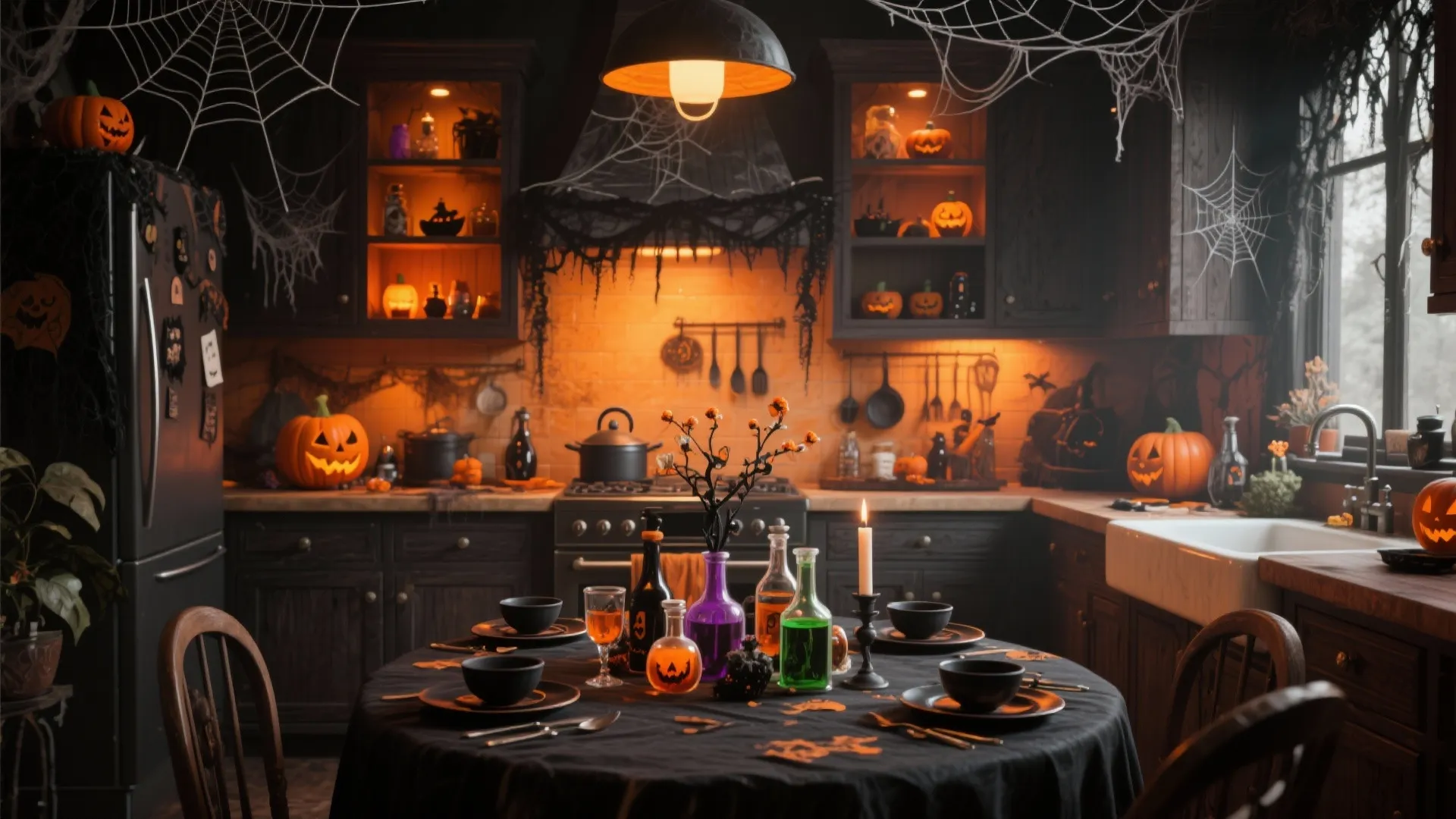 10 Spooky Halloween Kitchen Ideas: Transform Your Kitchen into a Spooky & Stylish Halloween Haven