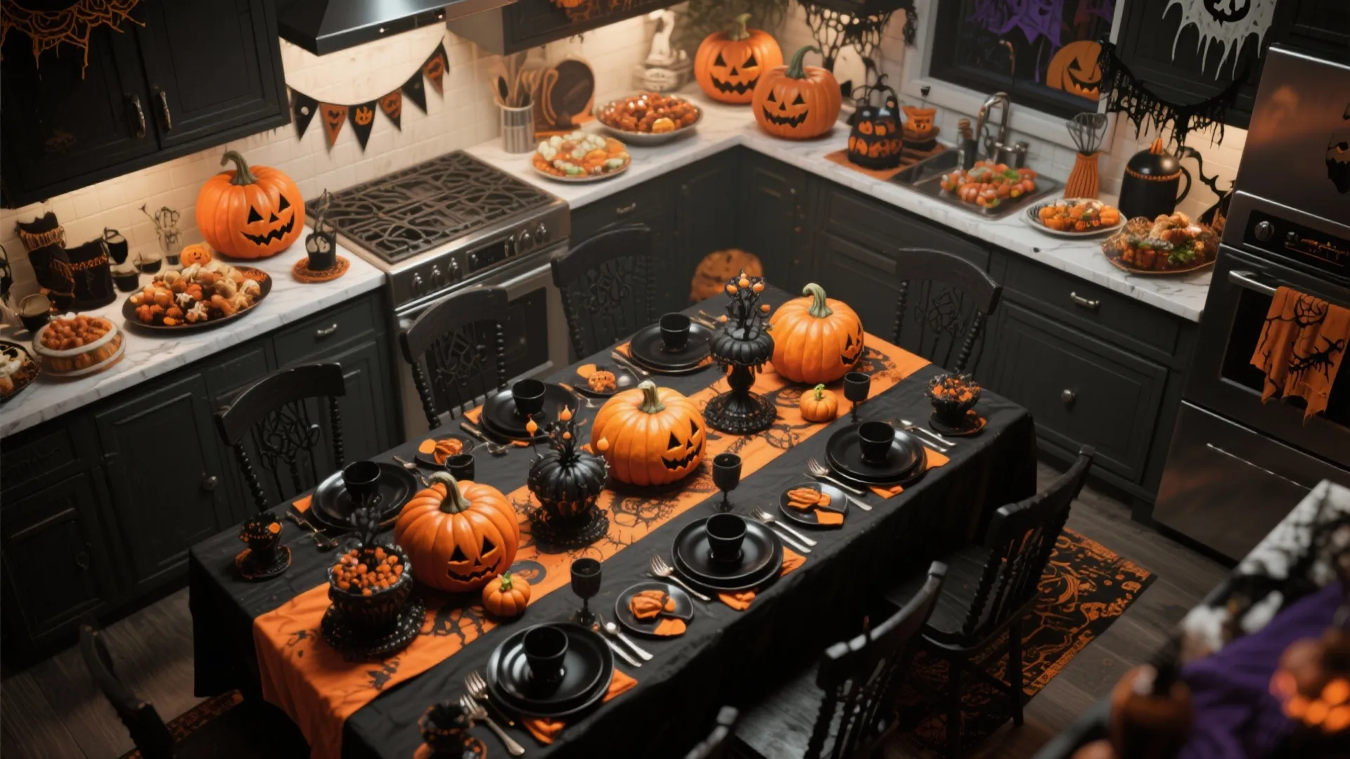 10. Themed Kitchen Layout