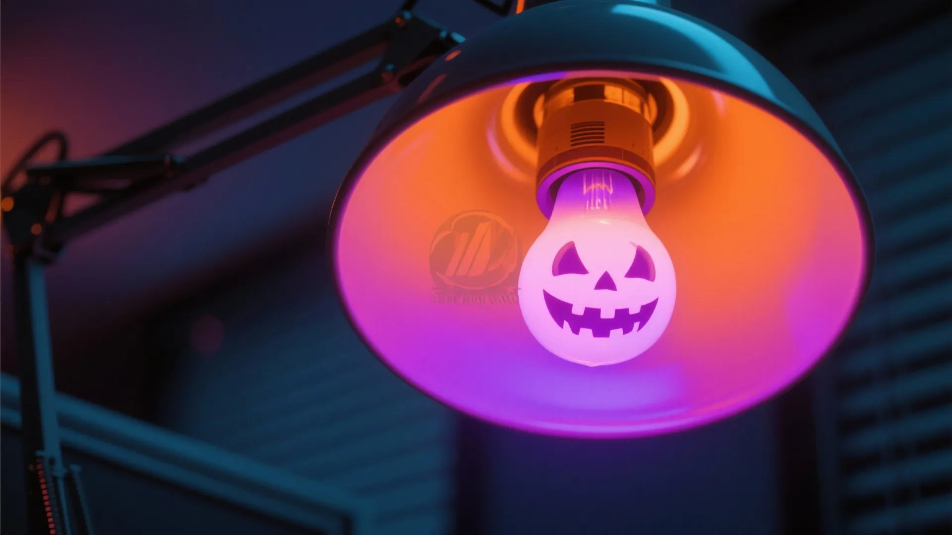 9. Flickering Halloween Lighting
