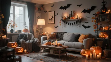 10 Living Room Halloween Decor Ideas