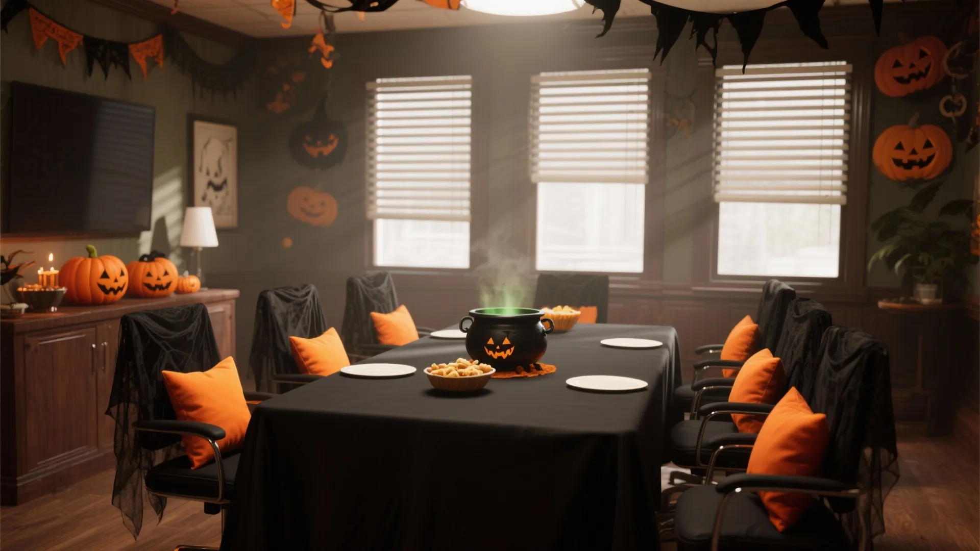 3. Themed Meeting Room