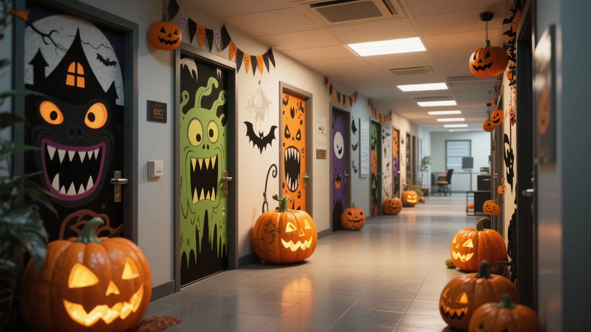 10 Office Door Halloween Decorating Ideas: Spooky, Fun & Creative Office Door Halloween Designs from My Experience
