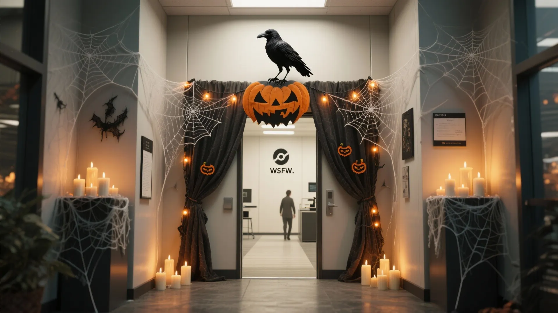 1. Statement Entrance with Minimal Mess