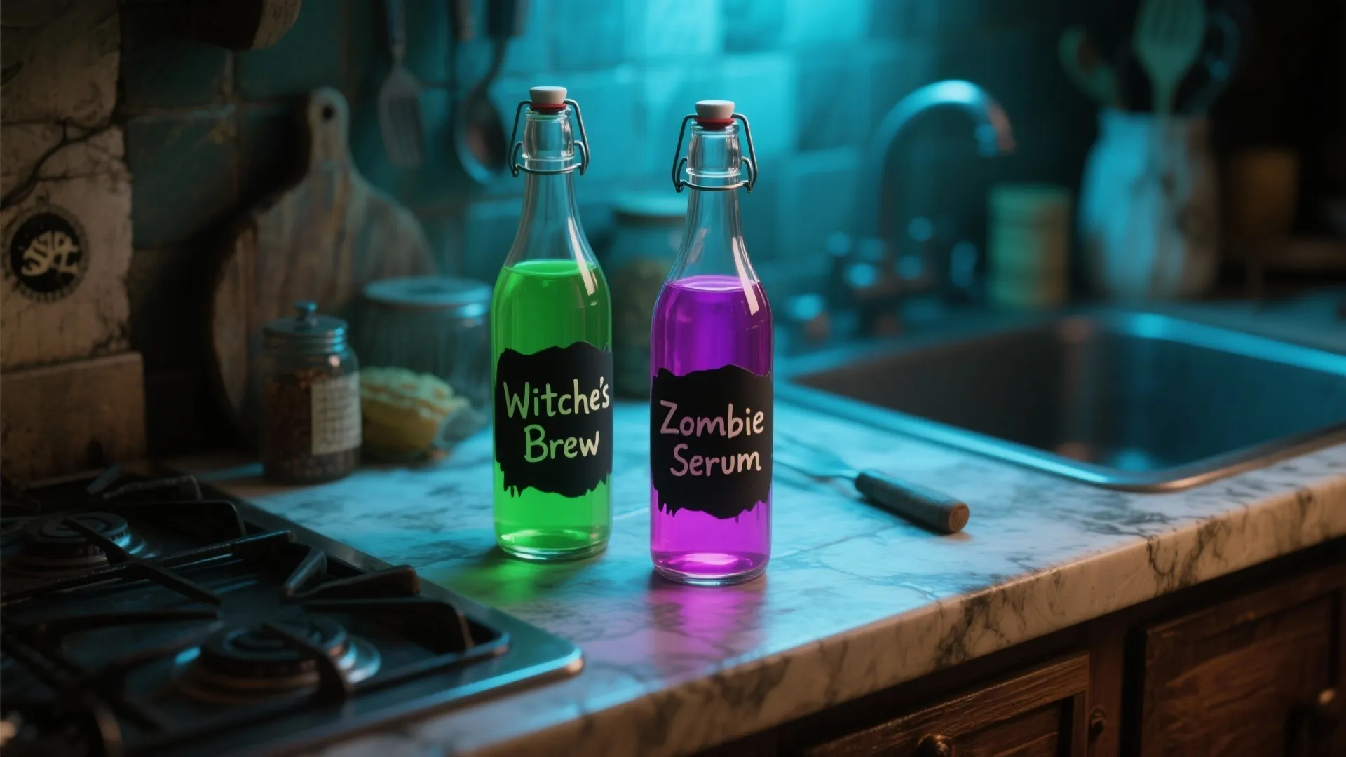 7. DIY Potion Bar