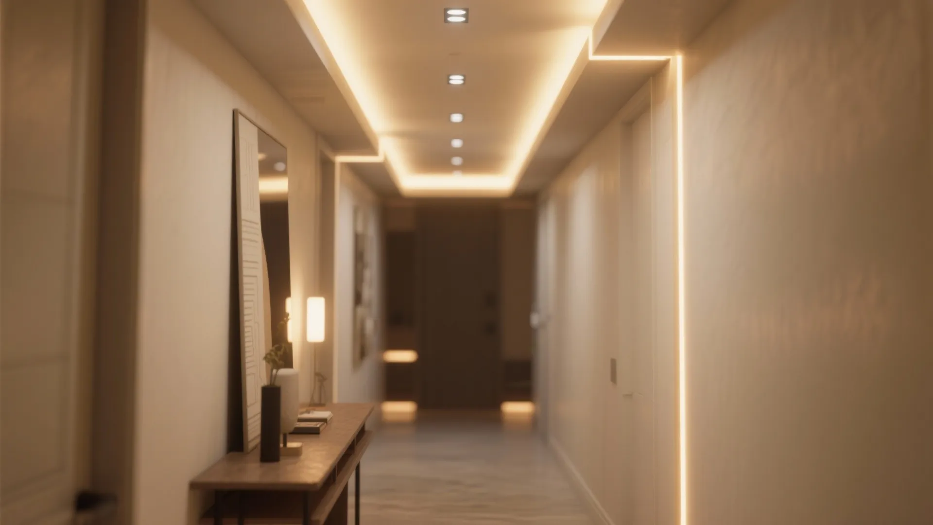 Accent Lighting for Small Halls