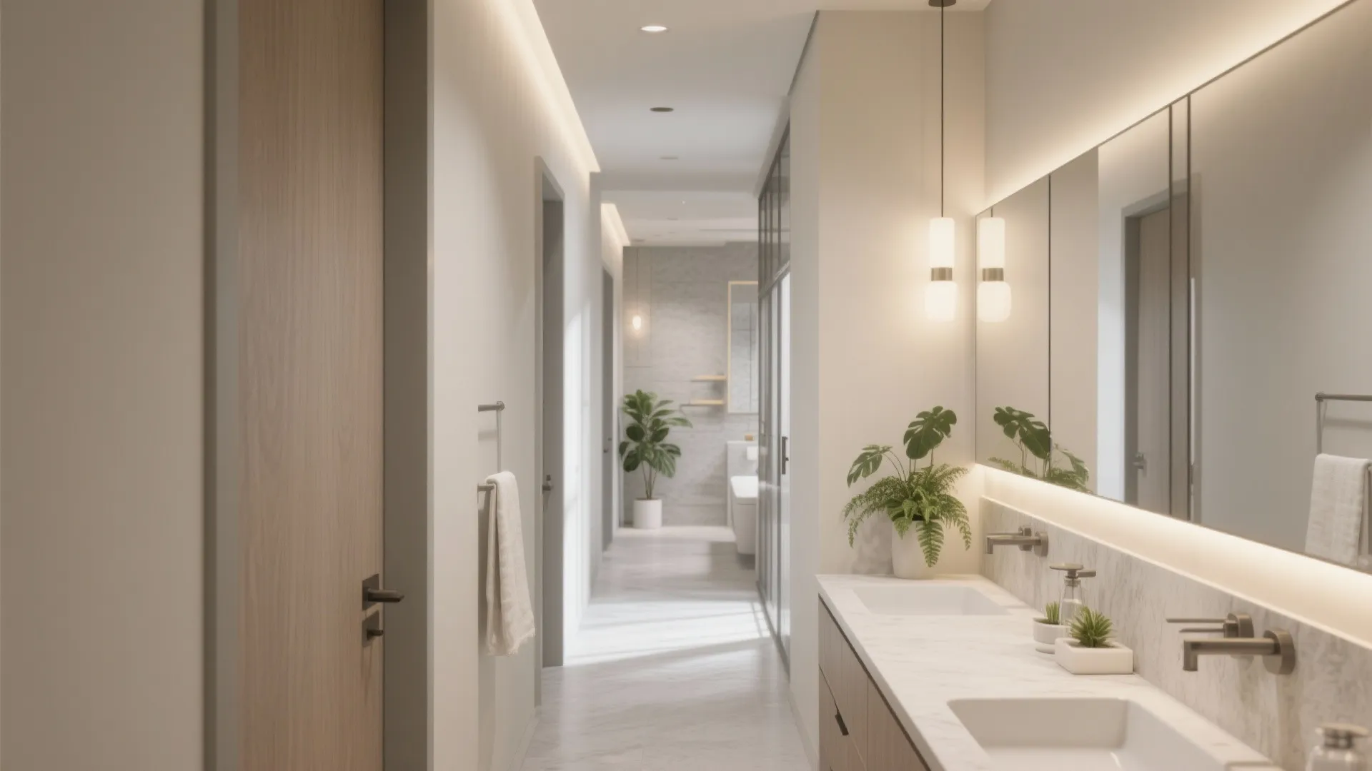 10 Hallway Bathroom Ideas That Truly Work: Smart design tips for making a hallway bathroom stylish and functional